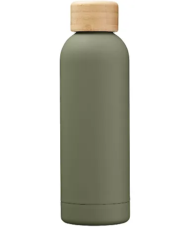 econscious EC9842 17oz Grove Vacuum Insulated Bott in Olive front view