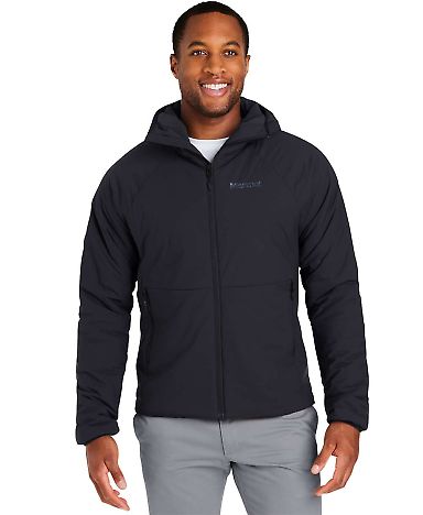 Marmot M12691 Men's Novus Jacket in Black front view