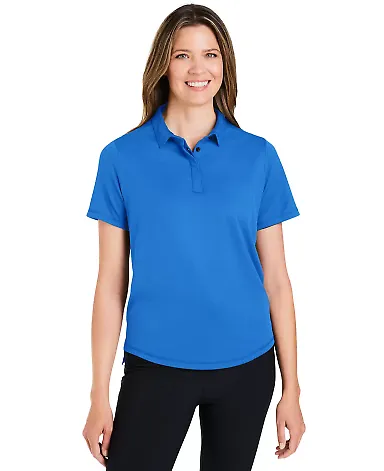 North End NE110W Ladies' Revive Coolcore® Polo in Lt nautical blue front view