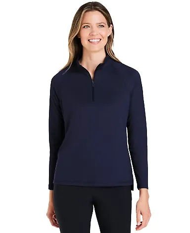 North End NE410W Ladies' Revive Coolcore® Quarter in Classic navy front view