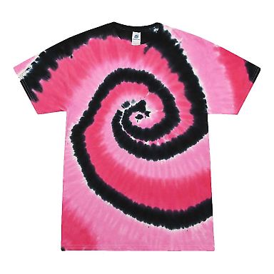 H1000 Tie-Dyes Adult Tie-Dyed Cotton Tee in Voodoo front view