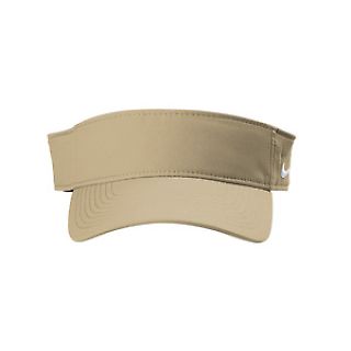Nike NKFB5675 Dri-FIT Team Performance Visor in Khaki front view