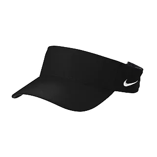 Nike NKFB5675 Dri-FIT Team Performance Visor in Black front view