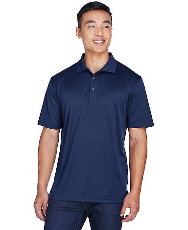 8405T UltraClub® Men's Tall Cool & Dry Sport Mesh in Navy front view
