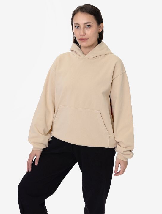 Los Angeles Apparel HF09GD Heavy Fleece Plain Hoodie Pullover 14 oz