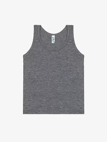 Los Angeles Apparel TR1008 Toddler Tri Blend Tank in Athletic grey front view