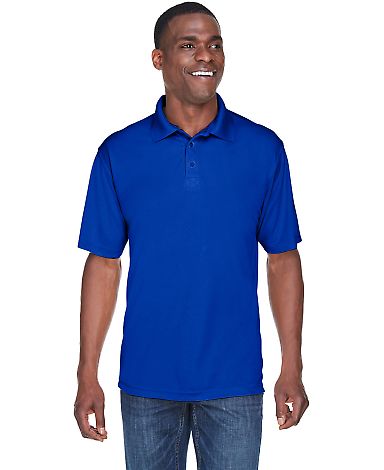 8425 UltraClub® Men's Cool & Dry Sport Performanc in Royal front view