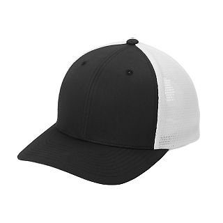 Port Authority Clothing C110 Port Authority<sup></ in Blk/white front view