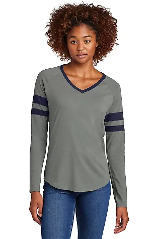 Sport Tek LST6043 Sport-Tek<sup></sup> Ladies Half in Tnv/vtgh front view