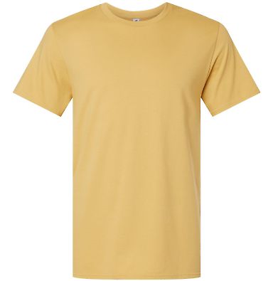 Jerzees 570MR Premium Cotton T-Shirt in Butterscotch front view