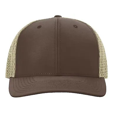 Richardson Hats 835 Tilikum Cap in Brown/ khaki front view