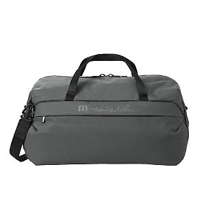 Travis Mathew TMB200 TravisMathew Lateral Duffel in Graphite front view
