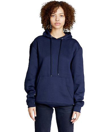 Lane Seven Apparel LS18002 Unisex Future Fleece Ho in Navy front view