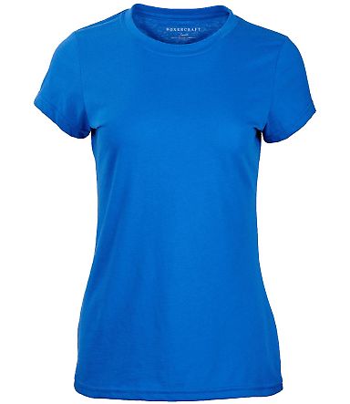 Boxercraft BW2104 Women's Essential T-shirt in True royal front view
