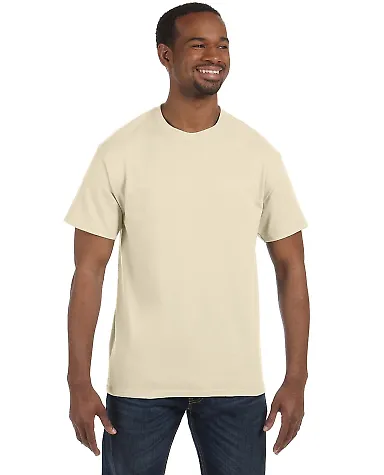 5250 Hanes Authentic T-shirt Natural front view