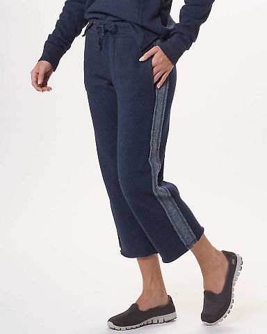 Boxercraft BW6202 Women's Travel Crop Pants in Navy front view