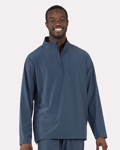 Boxercraft BM5206 Quarter-Zip Stretch Pullover in Castlerock front view