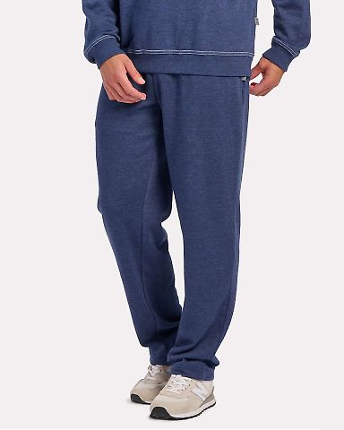 Boxercraft BM6603 French Terry Sweatpants in Navy heather front view