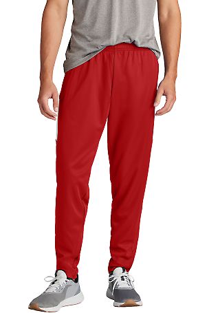 Sport Tek PST800 Sport-Tek<sup></sup> Travel Pant in Dprd/wht front view