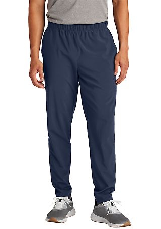 Sport Tek PST485 Sport-Tek<sup></sup> Repeat Pant in Truenavy front view