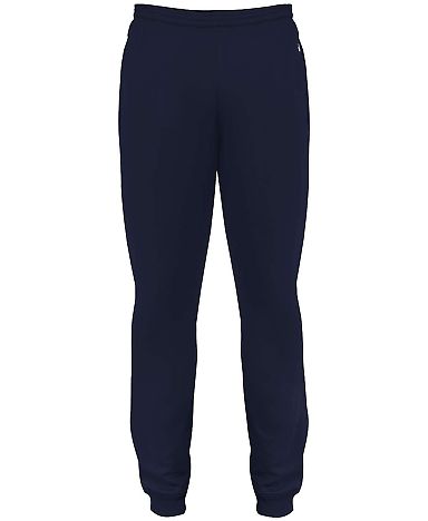 Badger Sportswear 2475 Youth Performance Fleece Jo in Navy front view