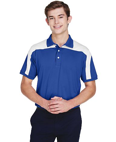 Team 365 TT22 Men's Victor Performance Polo in Sport royal front view