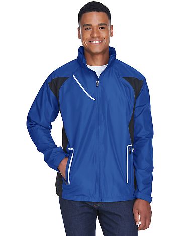 Team 365 TT86 Men's Dominator Waterproof Jacket in Sport royal front view