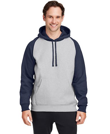 Team 365 TT96CB Unisex Zone HydroSport™ Heavywei in Ath ht/ sp dk nv front view