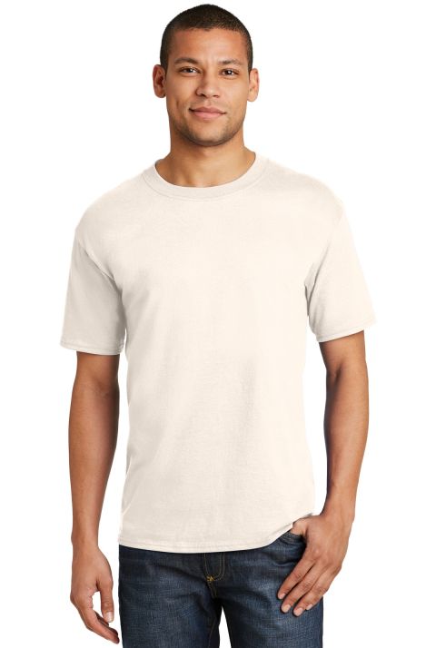 5180 Hanes Beefy-T Natural - blankstyle.com