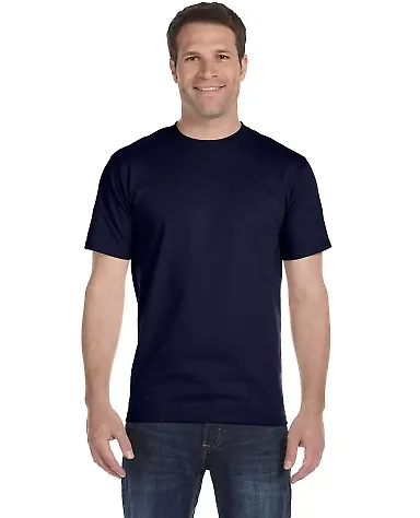 Hanes 5280 ComfortSoft Essential-T T-shirt in Navy front view