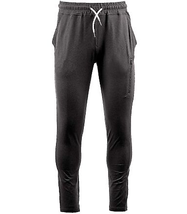 Burnside Clothing 8857 Dawn to Dusk Jogger in Heather charcoal front view