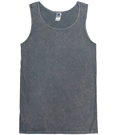 Tie-Dye 3300 Unisex Mineral Wash Tank in Mineral gray front view