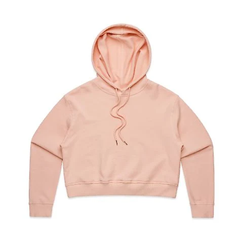 ascolour 4122 Ascolour Womens Crop Hood in Pale pink front view