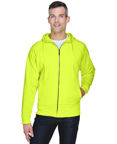 8463 UltraClub® Adult Rugged Wear Thermal-Lined F in Lime front view