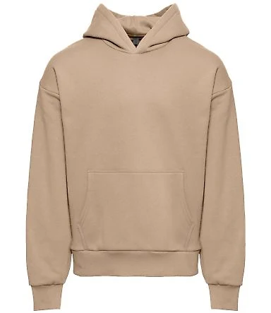 Next Level Apparel 9307 Unisex Heavyweight Pullove in Tan front view