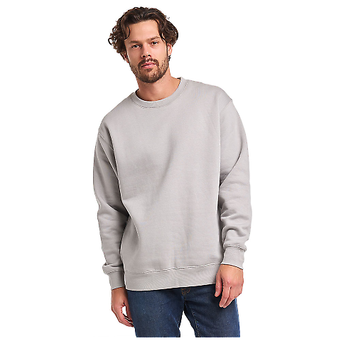 Smart Blanks 8003 ADULT PREMIUM 12OZ CRW SWTSHRT in Stone front view