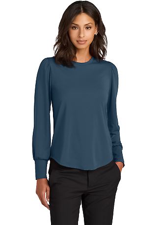 MERCER+METTLE MM1019 Mercer+Mettle Women's Stretch in Insblue front view