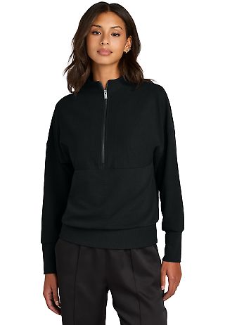 MERCER+METTLE MM3041 Mercer+Mettle Women's Linear in Deepblack front view
