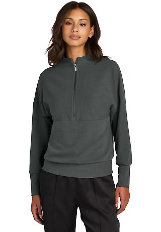 MERCER+METTLE MM3041 Mercer+Mettle Women's Linear in Stormgrey front view