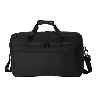 MERCER+METTLE MMB805 Mercer+Mettle Traveler Duffel in Deepblack front view
