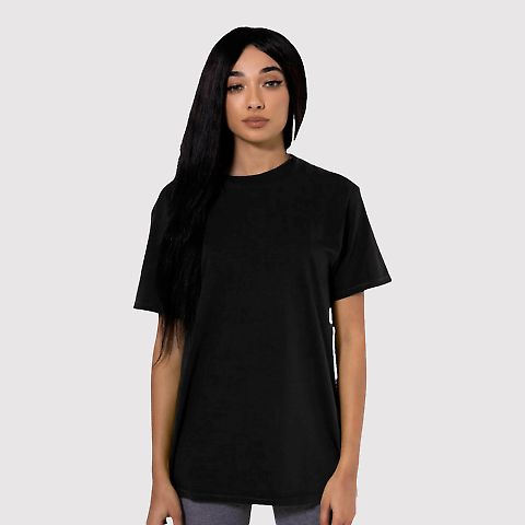 Teestyled TS4300 Promotional T-Shirt in Black front view