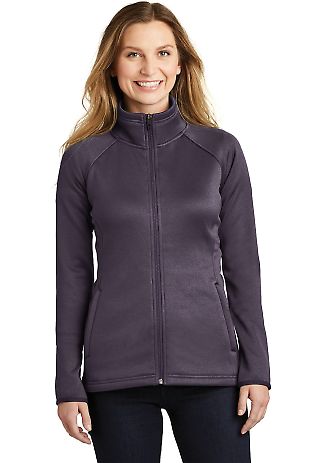 The North Face A3LHA DISCONTINUED      Ladies Cany in Dk egg purp he front view