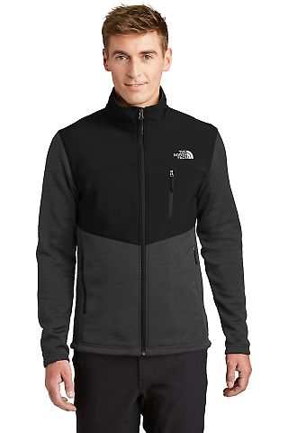 The North Face A3LH6 DISCONTINUED      Far North F in Tnf black hthr front view