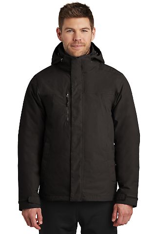 The North Face A3VHR     Traverse Triclimate    3- in Tnf bk/tnf bk front view
