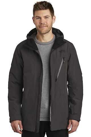 The North Face A3SES     Ascendent Insulated Jacke in Asphalt grey front view
