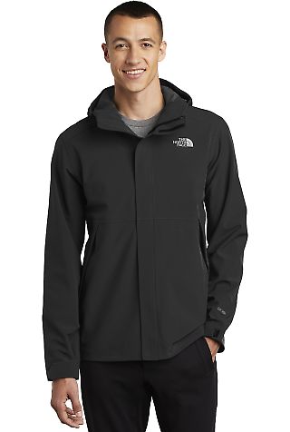 The North Face A47FI     Apex DryVent    Jacket in Tnf black front view