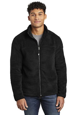 The North Face A47F8 DISCONTINUED      High Loft F in Tnf black front view