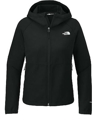 The North Face NF0A8BUE    Ladies Barr Lake Hooded in Tnfblkhthr front view