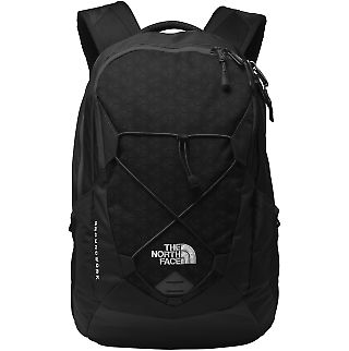 The North Face A3KX6 Groundwork Backpack in Tnf black front view