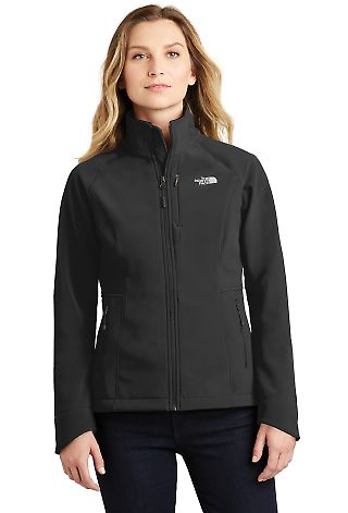The North Face A3LGU Ladies Apex Barrier Soft Sh in Tnf black front view